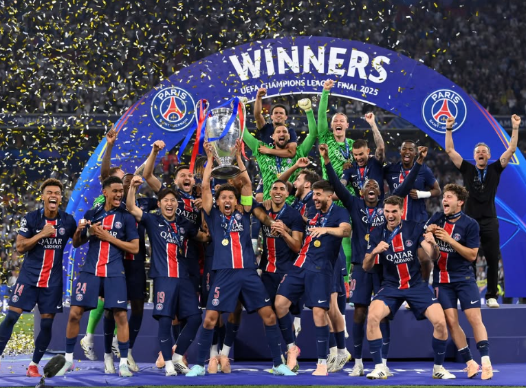 Paris Saint Germain atropela Inter e conquista a Champions pela primeira vez