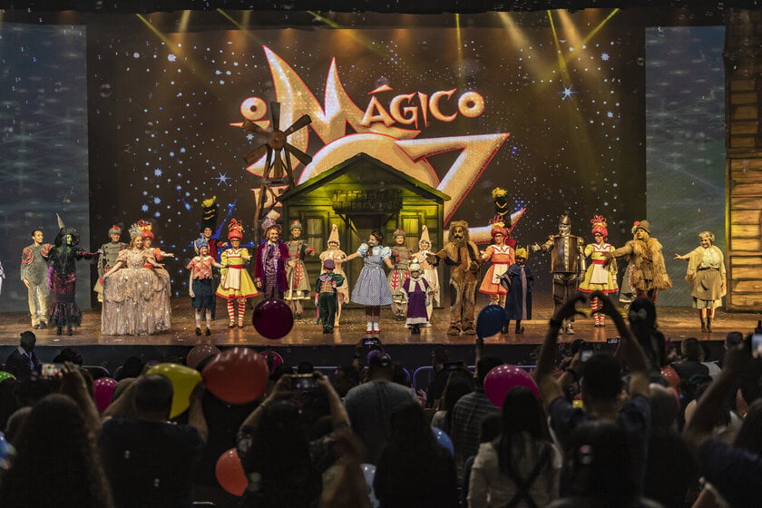 Musical O Mágico de Oz no Vibra São Paulo