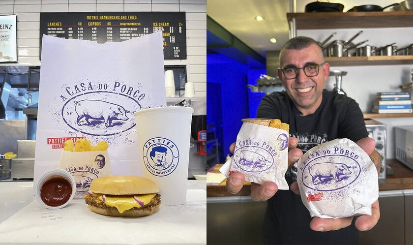 Smashburger de Porco? Saiba tudo sobre a collab imperdível entre A Casa do Porco e Patties