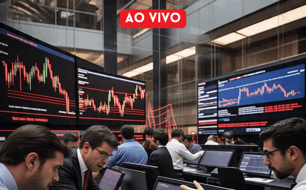 Ibovespa Ao Vivo: Bolsa sobe com blue chips e exterior