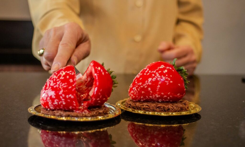 Panificadora Bambini lança linha de doces hiper-realistas inspirados em Cédric Grolet, famoso chef francês