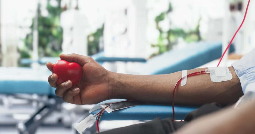 Doar sangue pode beneficiar a saúde do doador?