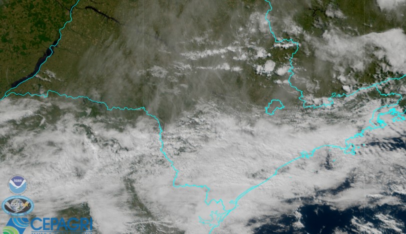 INMET alerta para risco de até 50mm de chuva e ventos intensos na RMC