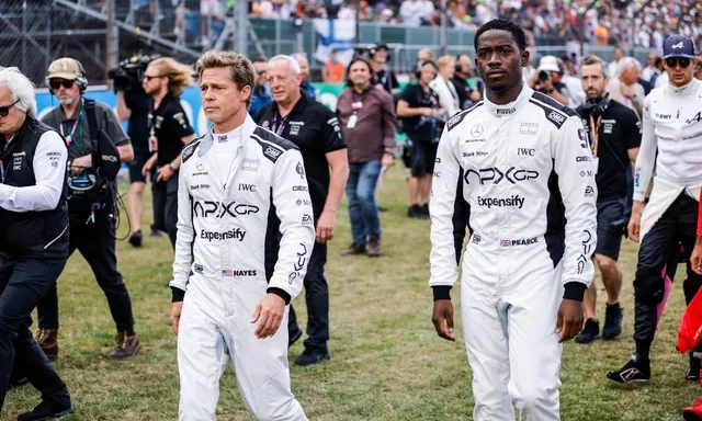 Com cenas gravadas durante GPs reais, Brad Pitt, Damson Idris e Javier Bardem voltam às telas com “F1”