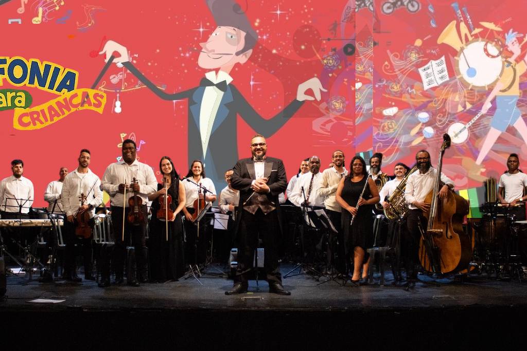 Concerto grátis para crianças toca canções de desenhos como 'Naruto' e 'Peppa Pig' - 18/07/2025 - Shows