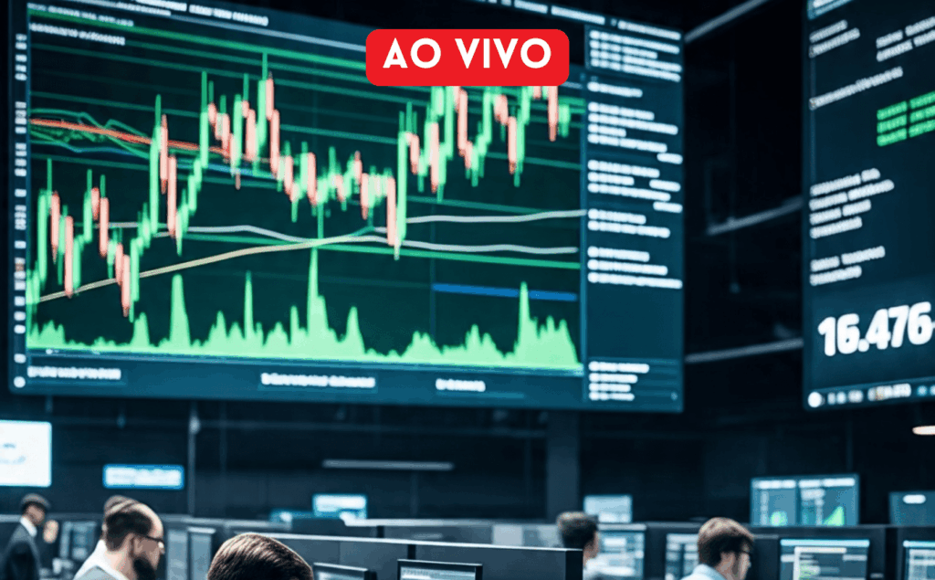 Ibovespa Ao Vivo: Bolsa sobe com exterior e retoma os 135 mil pontos