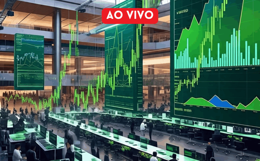 Ibovespa Ao Vivo: Bolsa sobe com VALE3, PETR4, bancos e varejistas