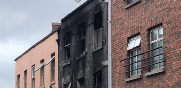 Ailton precisou ser resgatado de incêndio em Dublin
