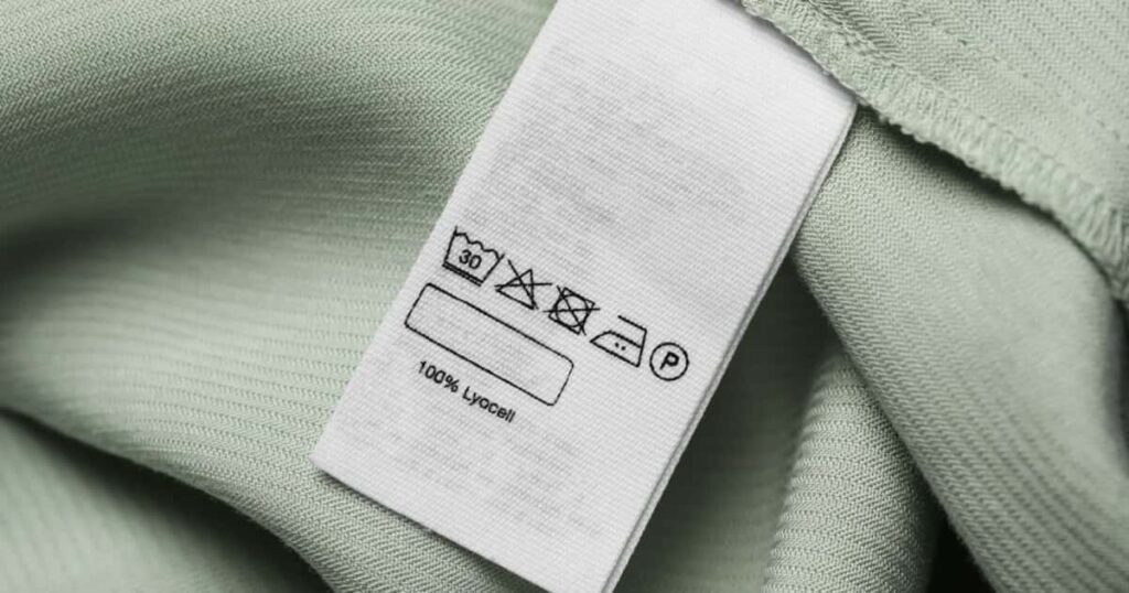 Veja os significados dos símbolos na etiqueta da roupa