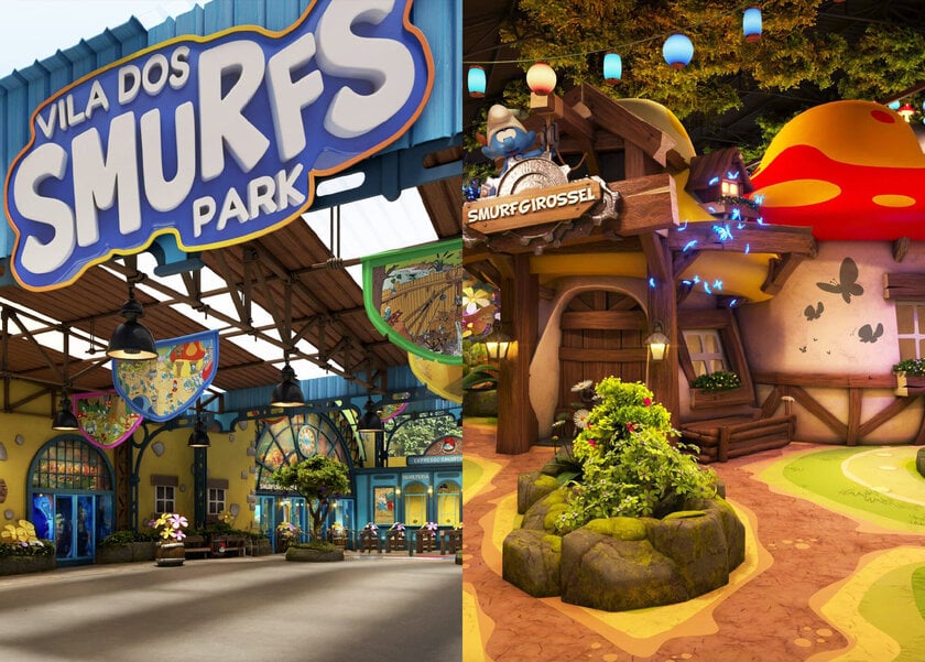 Vila dos Smurfs Park chega a SP em novembro – descubra tudo sobre o novo parque de diversão!