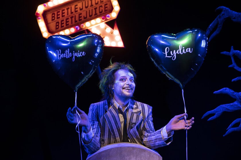 'Beetlejuice - O Musical' no Teatro Liberdade