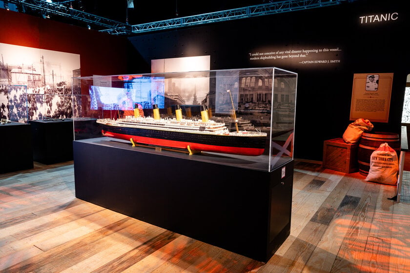 Exposição Titanic em São Paulo 2025
