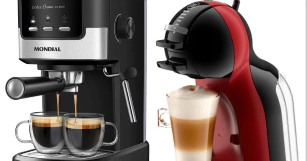 Cafeteira por quase metade do preço por tempo limitado; confira as ofertas
