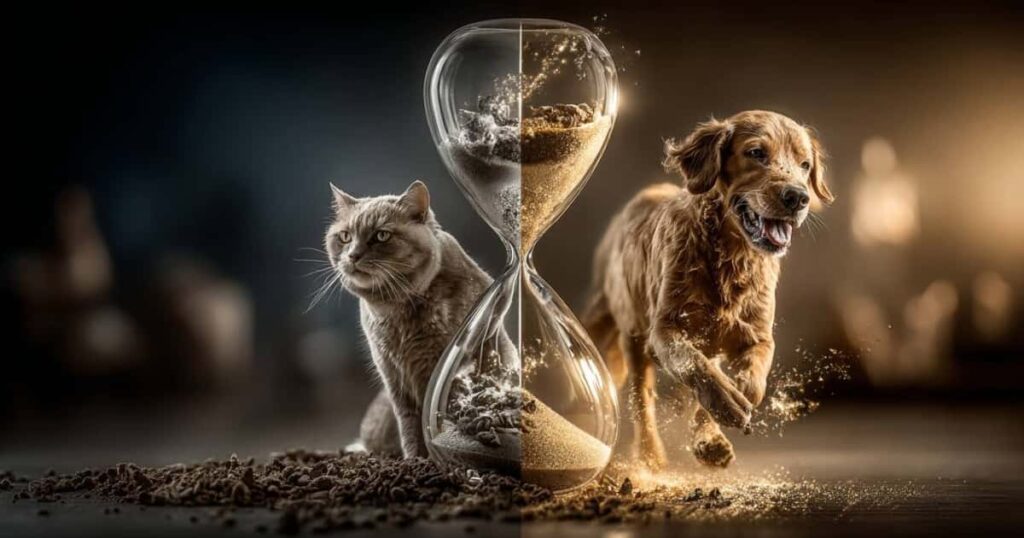 Gatos vivem mais que cães? Entenda a ciência da longevidade