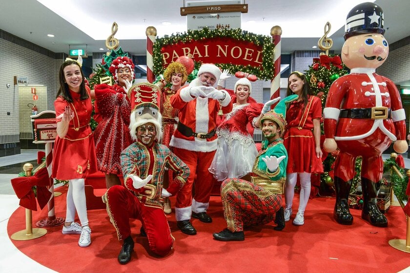 Programação de Natal nos shoppings de São Paulo 2025