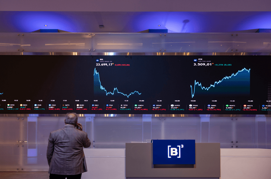 Ibovespa Futuro sobe com atenção à Petrobras e acompanhando índices de NY