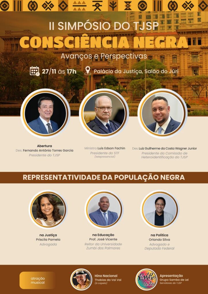 TJ-SP faz debate sobre representatividade da população negra