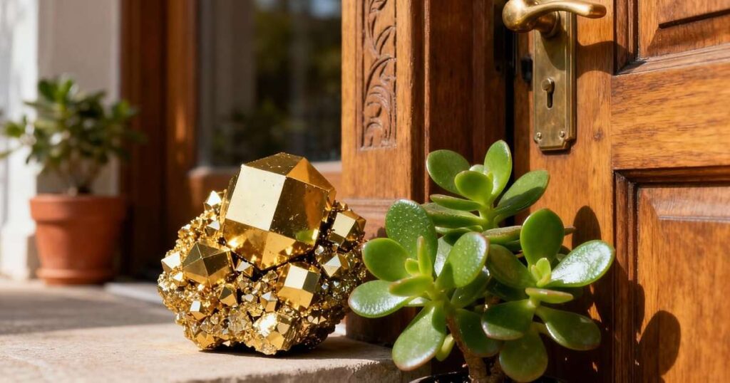 Para que serve colocar esta pedra na porta de casa segundo o Feng Shui