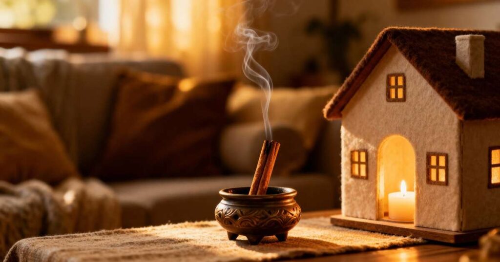Acender canela em pau muda o clima da casa e renova as energias