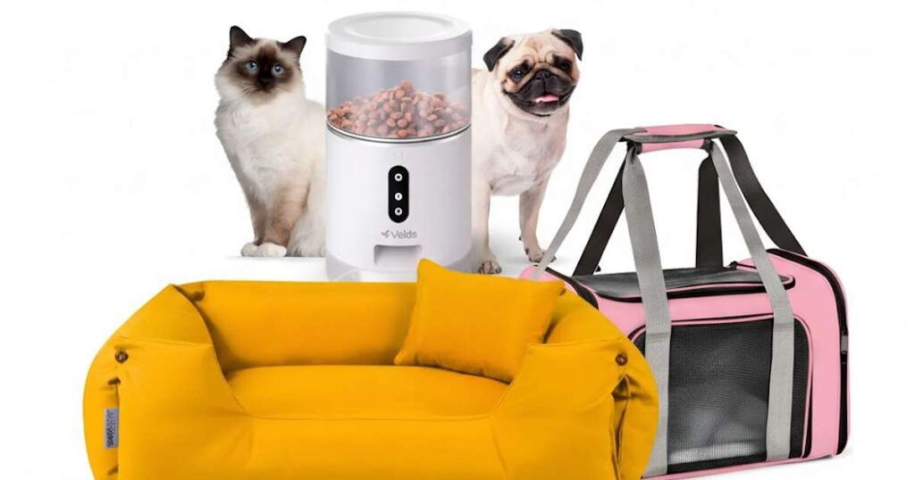 confira acessórios para cães e gatos com super descontos