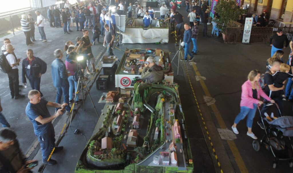 Estação Cultura recebe 2º Encontro Natalino de Ferromodelismo da RMC