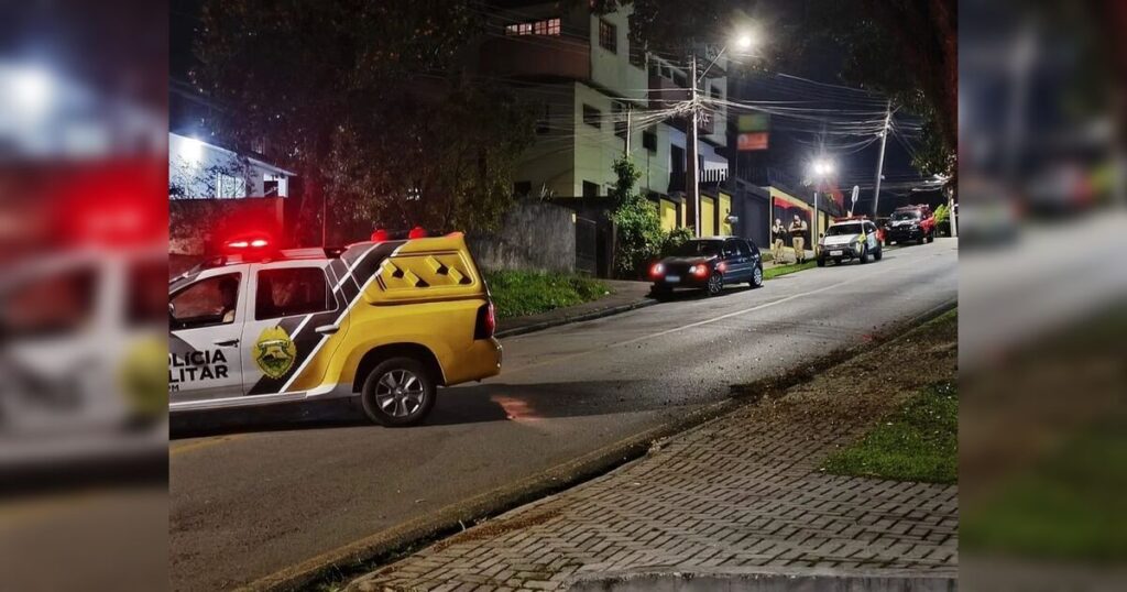 Homem é executado a tiros na frente da esposa e do filho no Paraná