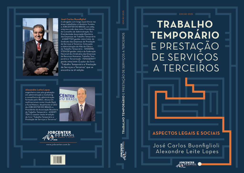9ª edição do livro Trabalho Temporário