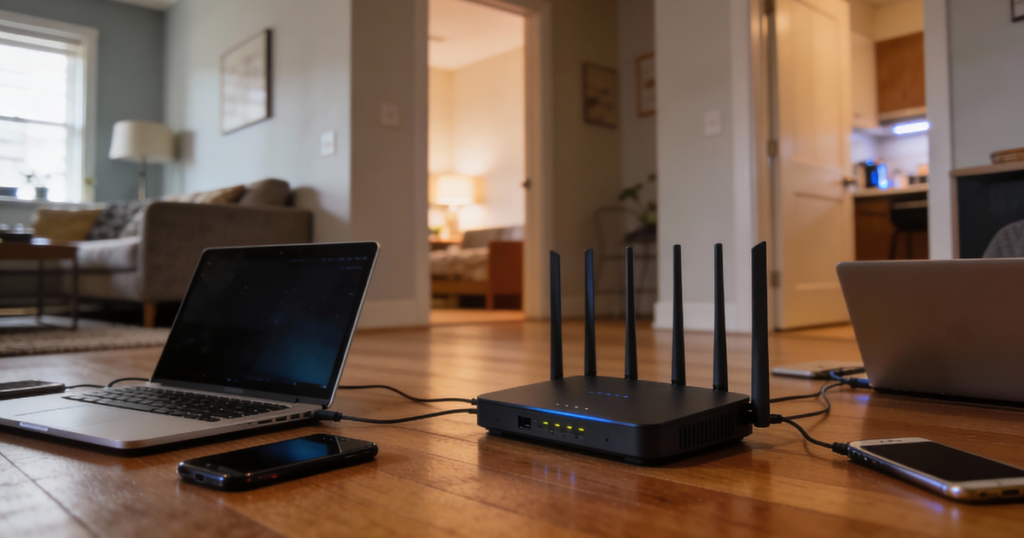 Eu troquei meu roteador velho e o Wi-Fi ficou dez vezes mais rápido