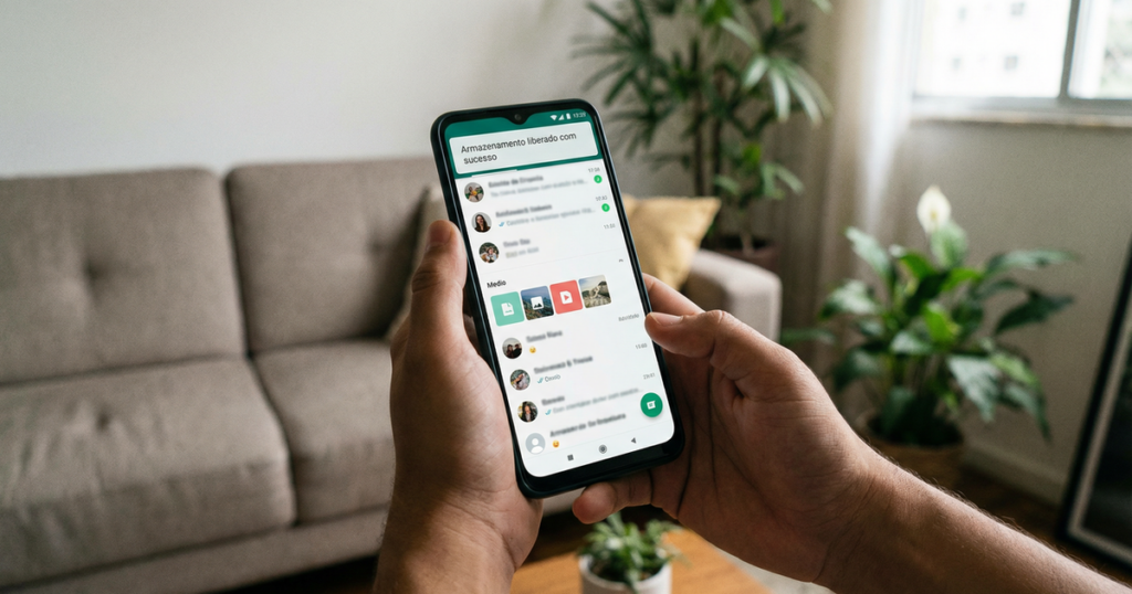 O menu secreto do WhatsApp que libera memória sem ter que apagar todas suas fotos