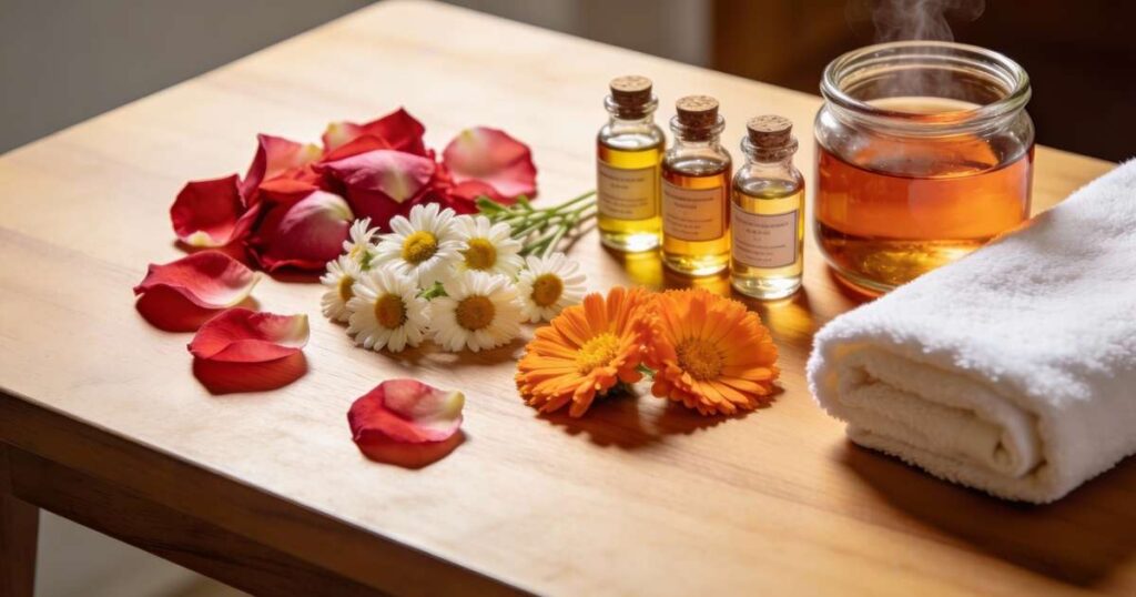 Como preparar banhos energéticos para um spa em casa?