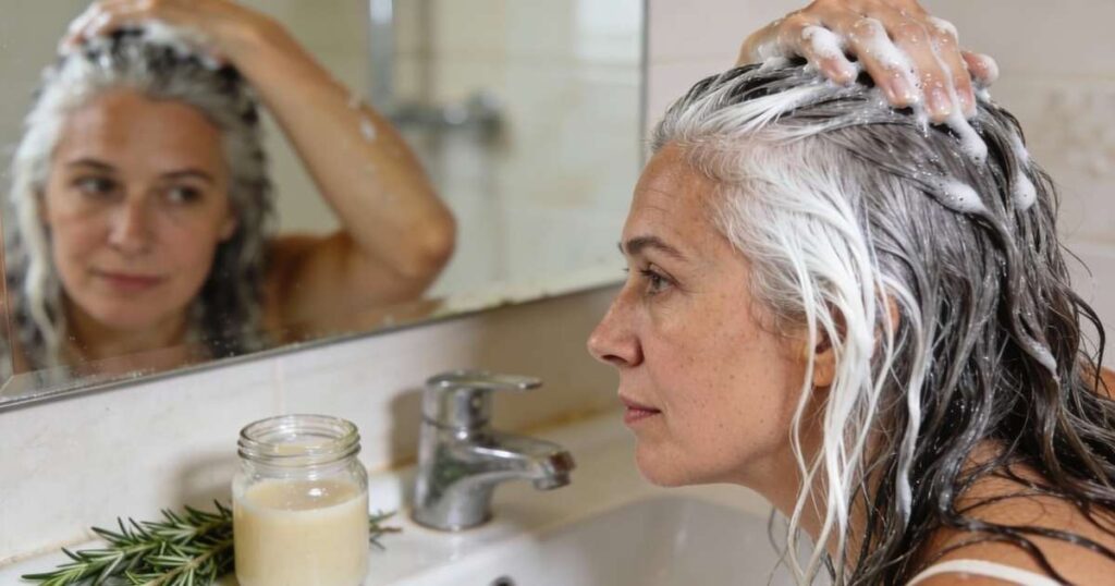 O que saber antes de usar bicarbonato no cabelo grisalho