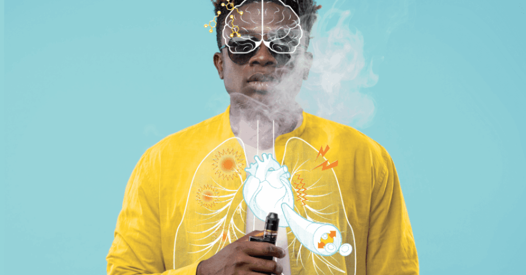 Fumar vape faz menos mal? Entenda o efeito dos “pods” no organismo