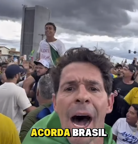 Marcelo Silva (PP) se junta a caminhada de Nikolás Ferreira