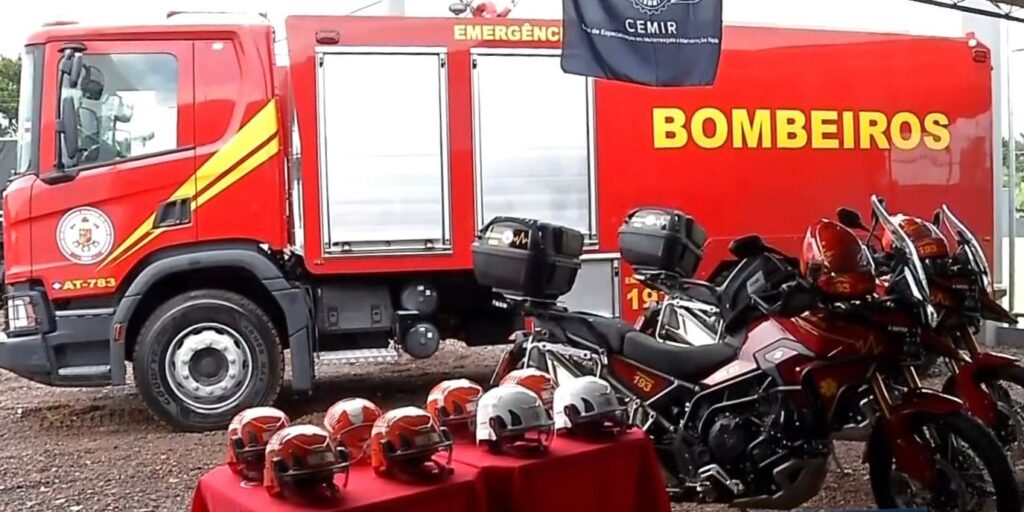 Destinação do MPT-MT viabiliza compra de 100 capacetes para o Corpo de Bombeiros de Sinop