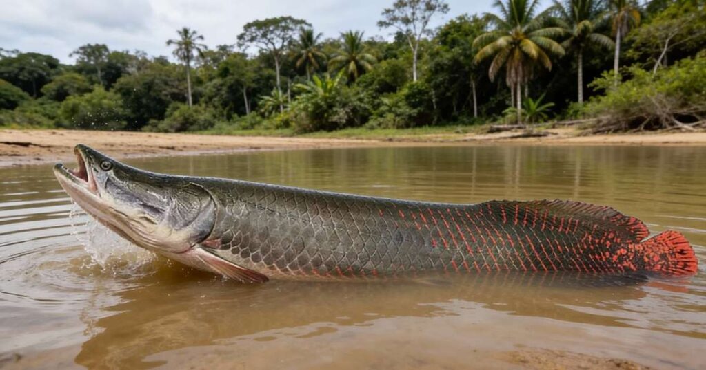 A evolução biológica que faz esse peixe da Amazônia sobreviver até fora da água