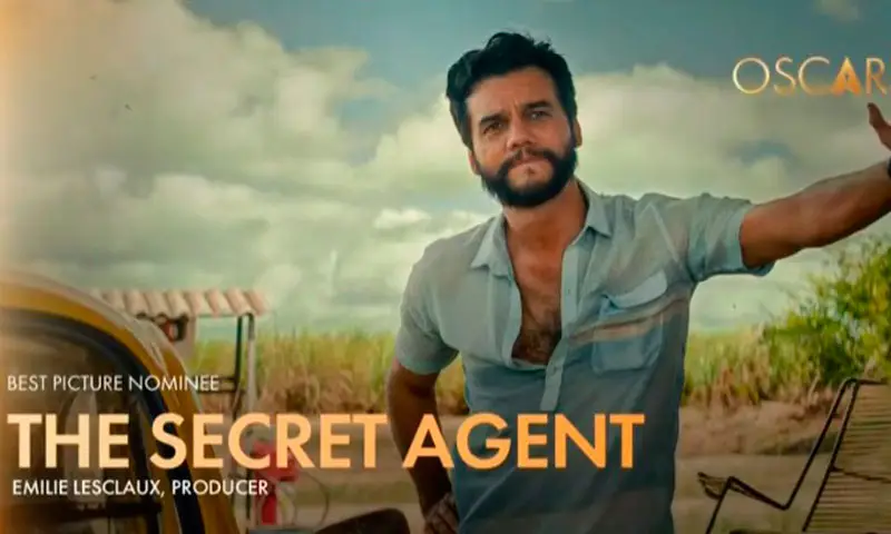 Filme “O Agente Secreto” é indicado em quatro categorias do Oscar 2026