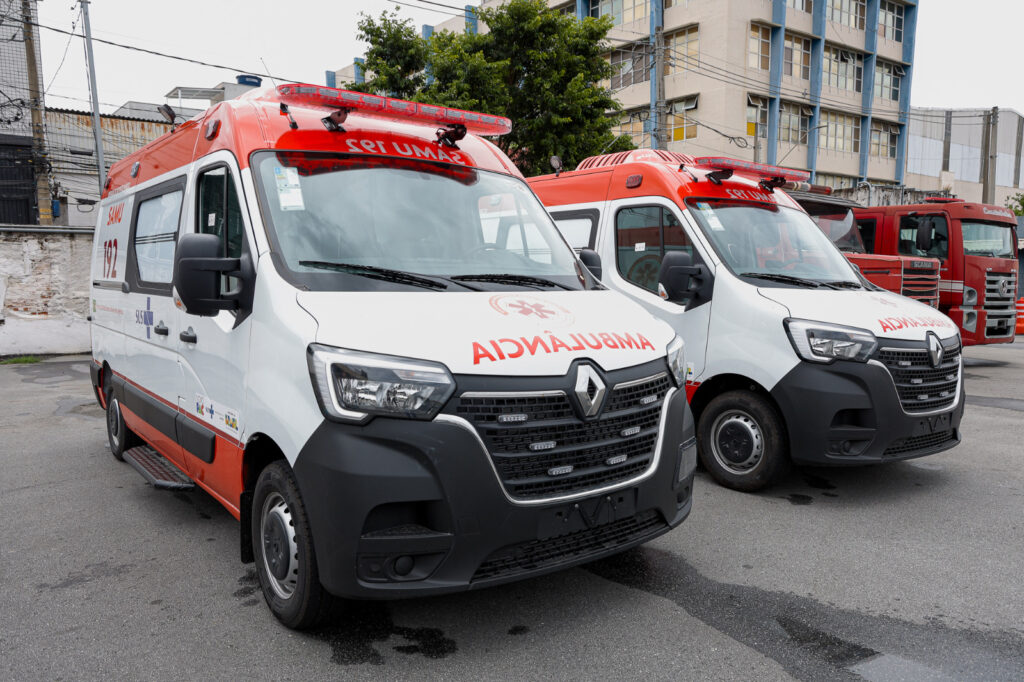 São Caetano renova frota do SAMU com ambulâncias 0km