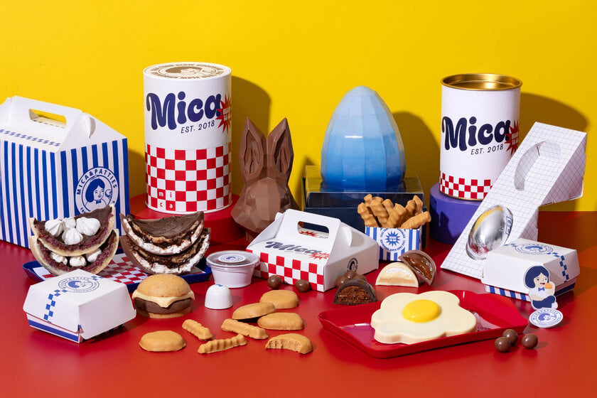 Mica Chocolates lança ovos inspirados em fast food e collab com Patties