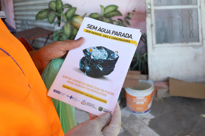 Novo boletim aponta alto risco de transmissão da dengue em 27 bairros de Campinas