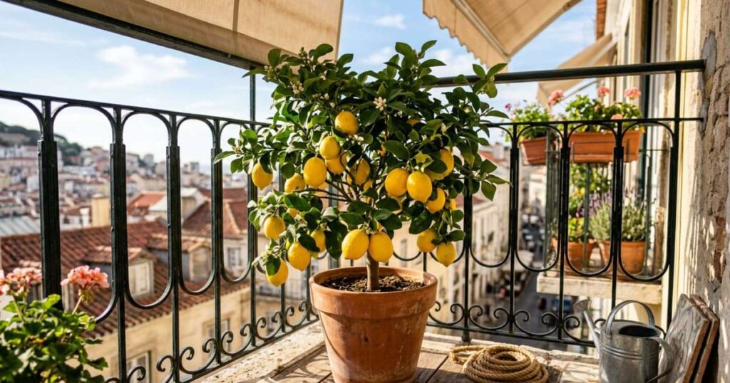 Uma fruteira que pode ser cultivada em vaso e que produz frutos frescos mesmo em apartamento pequeno