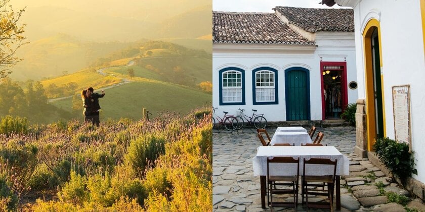 13 destinos românticos para curtir o Dia dos Namorados perto de São Paulo