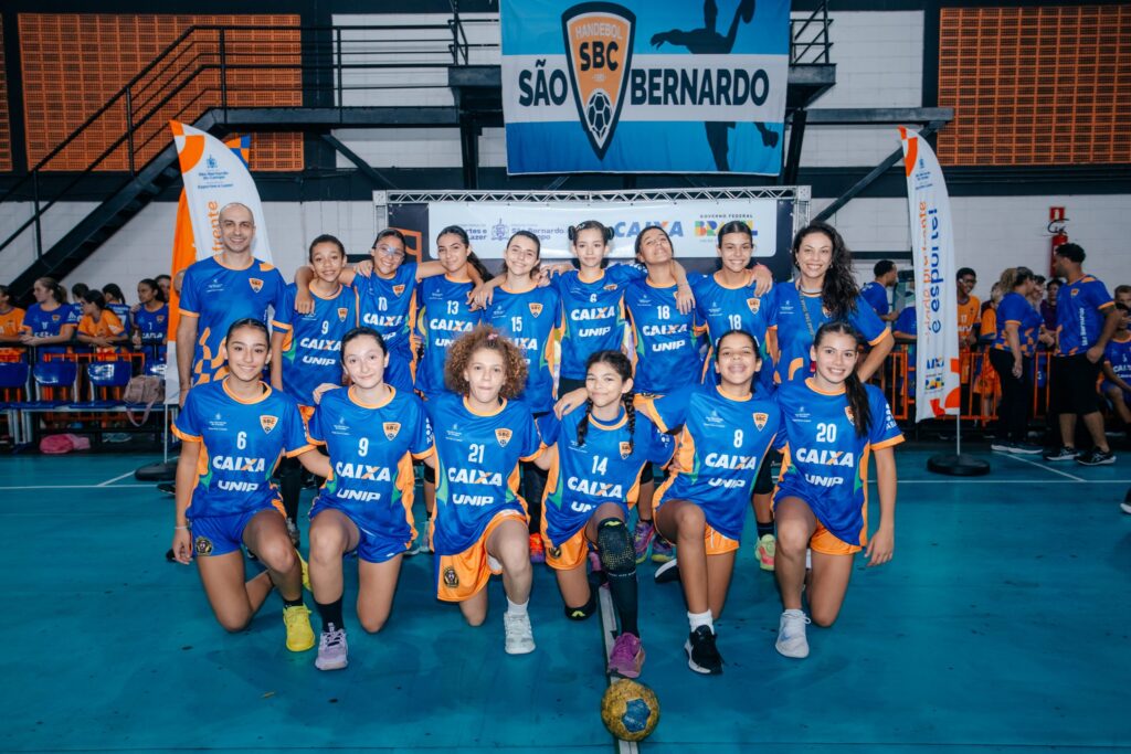 Com novos ares, equipes de handebol mirim de São Bernardo disputam Campeonato Brasileiro Interclubes