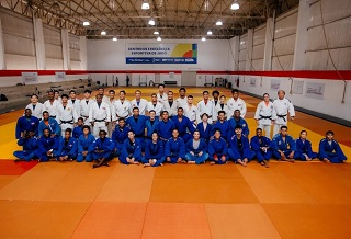 Em São Bernardo, Centro de Excelência do Judô recebe equipe da República Dominicana para treinamento em conjunto