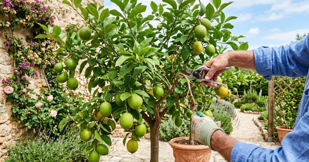 Como podar um limoeiro para conseguir mais frutos e um crescimento mais saudável