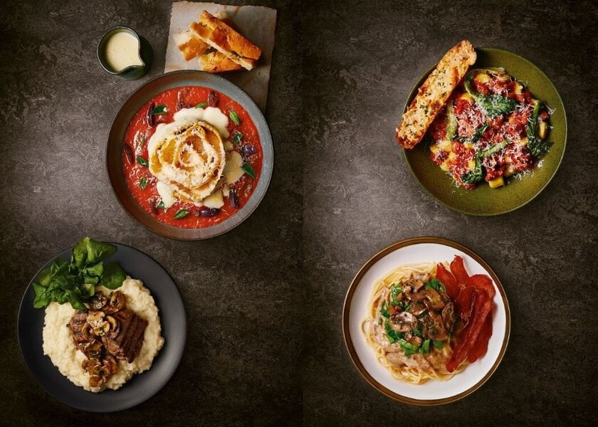 America lança menu de inverno com novas massas italianas e volta de prato querido pelos clientes