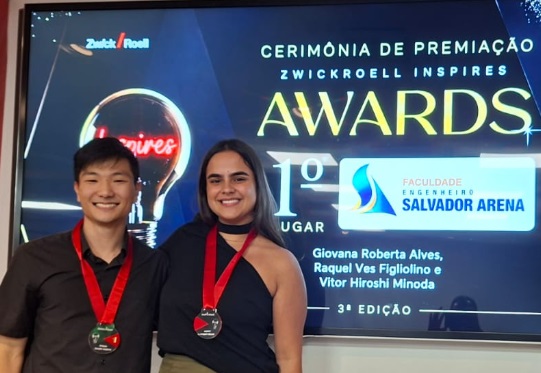 Biocomposto feito de borra de café leva alunos da Faculdade Engenheiro Salvador Arena ao 1º lugar em prêmio de inovação