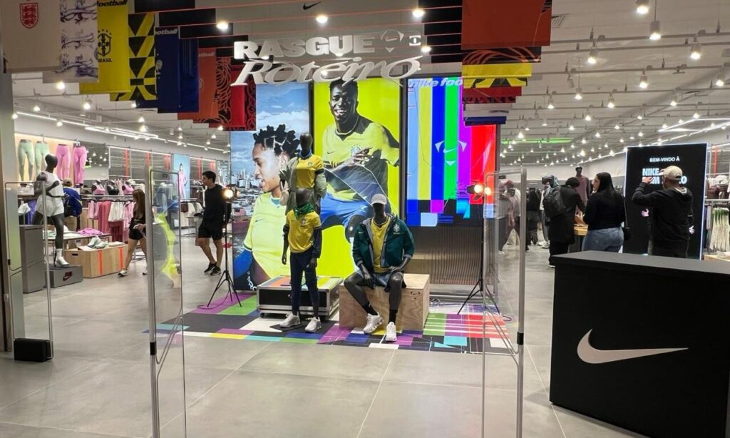 Loja conceito da Nike é inaugurada em Campinas, no Parque Dom Pedro Shopping