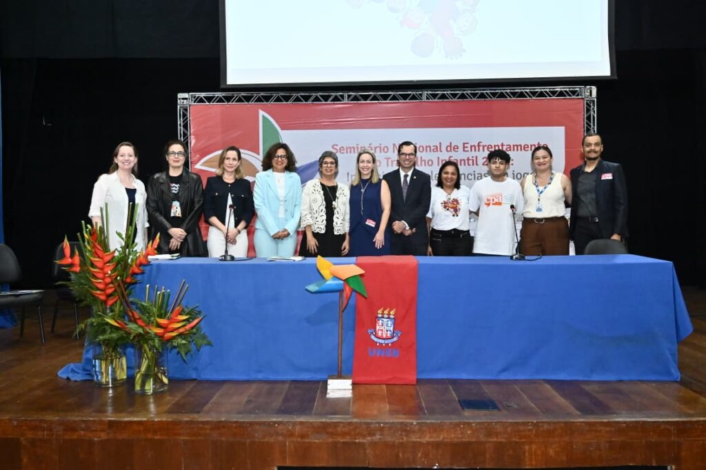 Seminário nacional em Salvador discute enfrentamento ao trabalho infantil