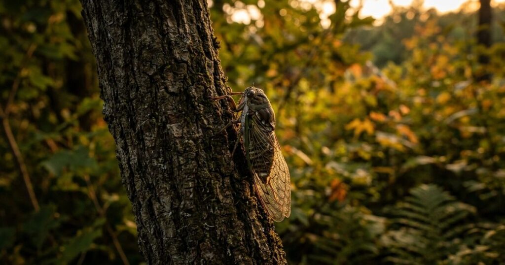 Se você escutar cigarras cantando dentro de casa ou no jardim durante a noite, a gente explica o que isso quer dizer e por que é um bom sinal