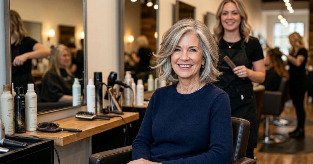 após os 60 anos, esta é a técnica ideal para integrar os cabelos grisalhos com elegância